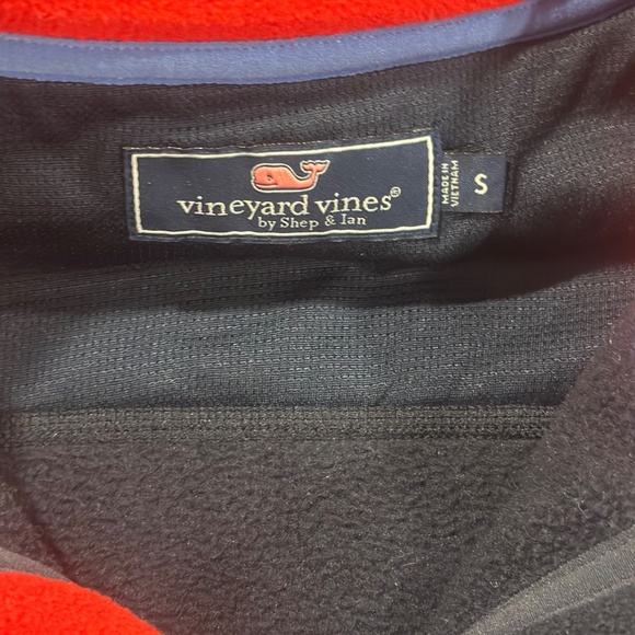 vineyard vines Harbor Fleece Shep Golf Pullover - Picture 5 of 6